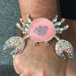 Betsey-Johnson Crab Bracelet